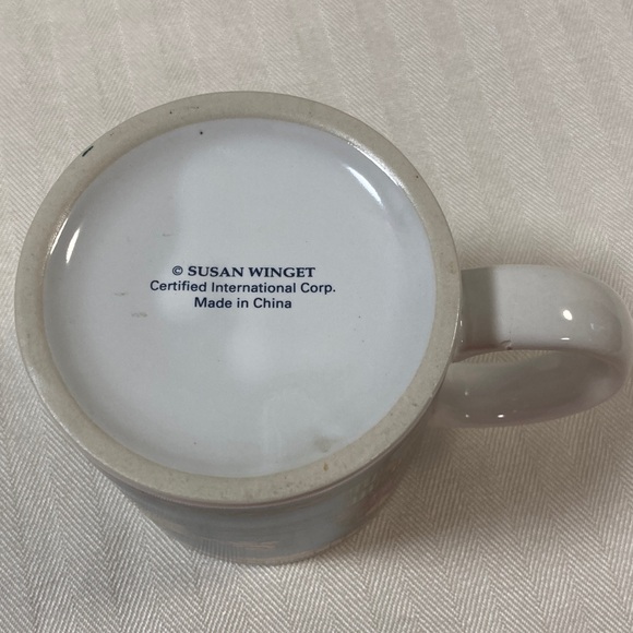 Vintage Susan Winget Holiday toys Christmas Mug - Picture 4 of 5